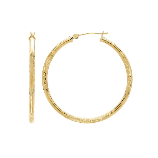 80 mm Columbus 14K Gold Dipped or Rhodium Dipped Endless Hoops with Sterling Silver Posts 50 40 70 60 